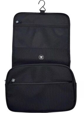 GWP- Black Hanging Toiletry Organizer with Hook